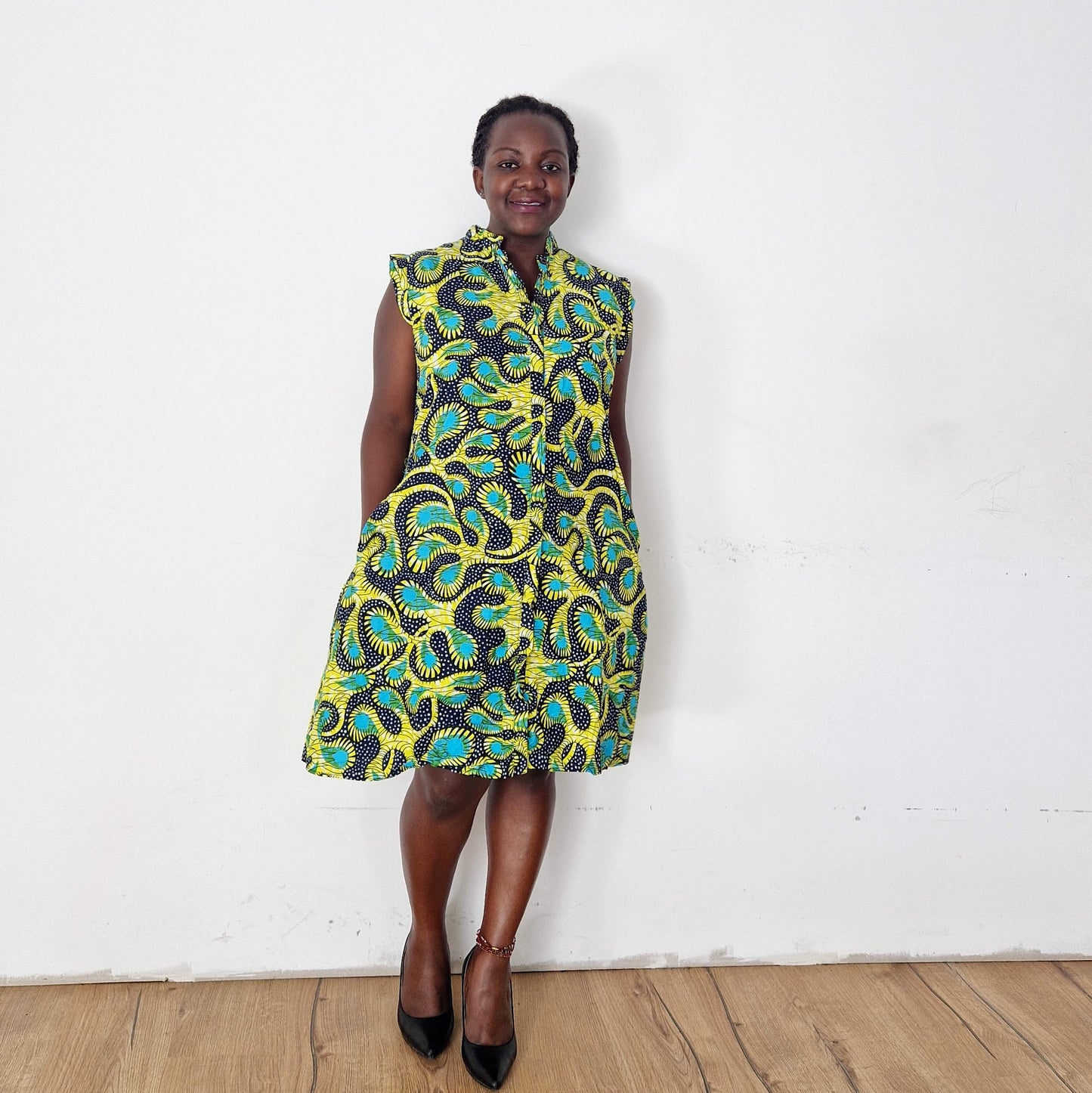 Caribbean sleeveless dress