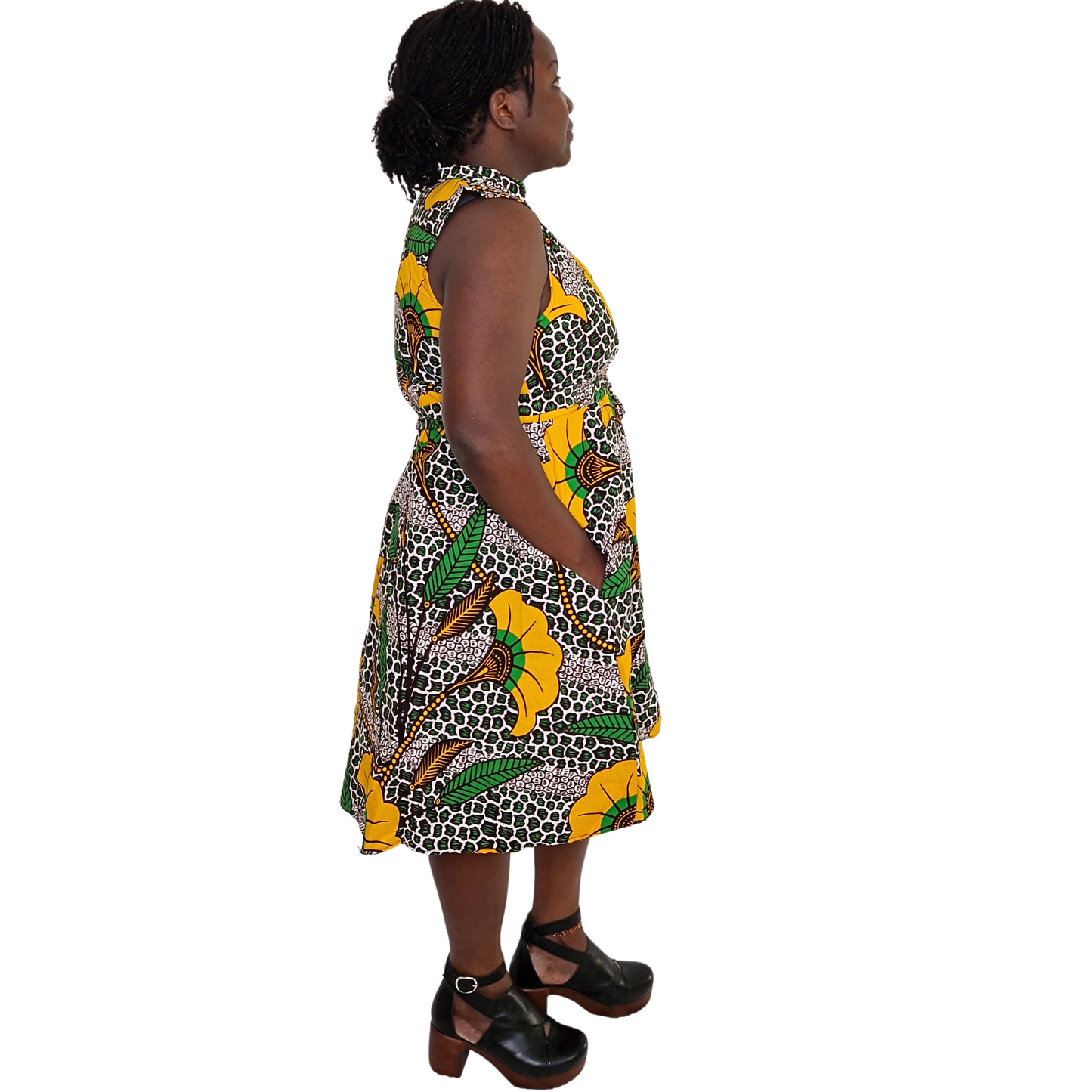 Daylily sleeveless dress