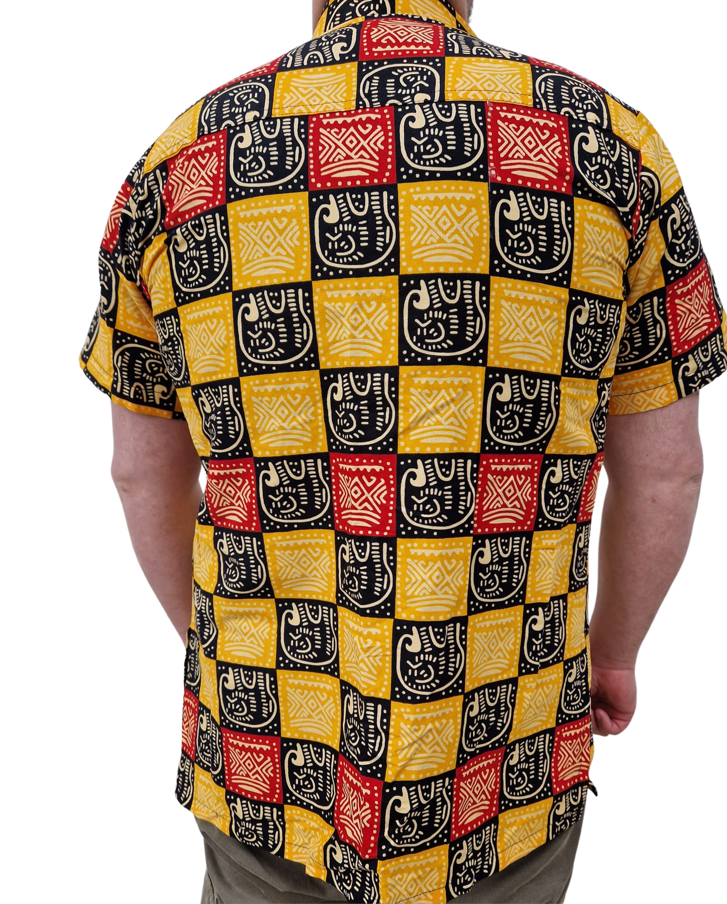 Ndovu njano unisex shirt