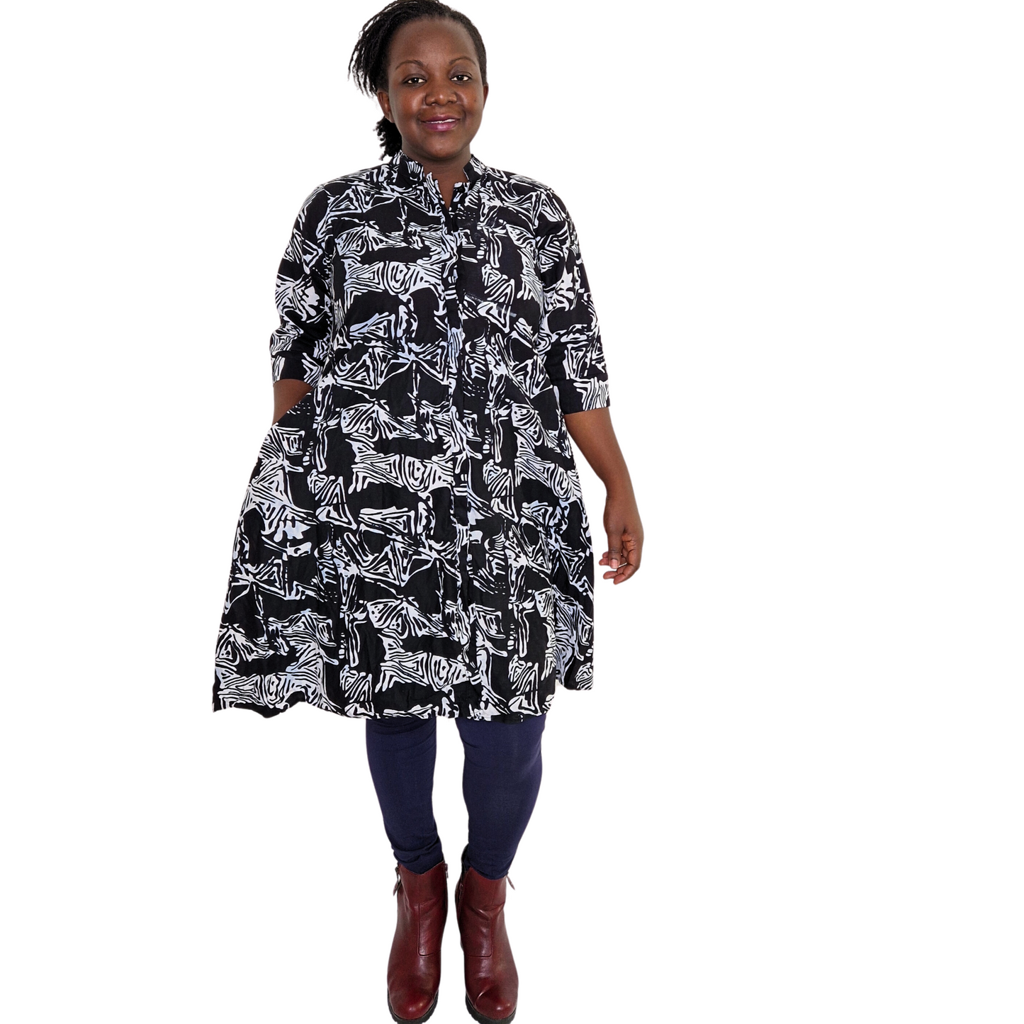 Greyscale dress