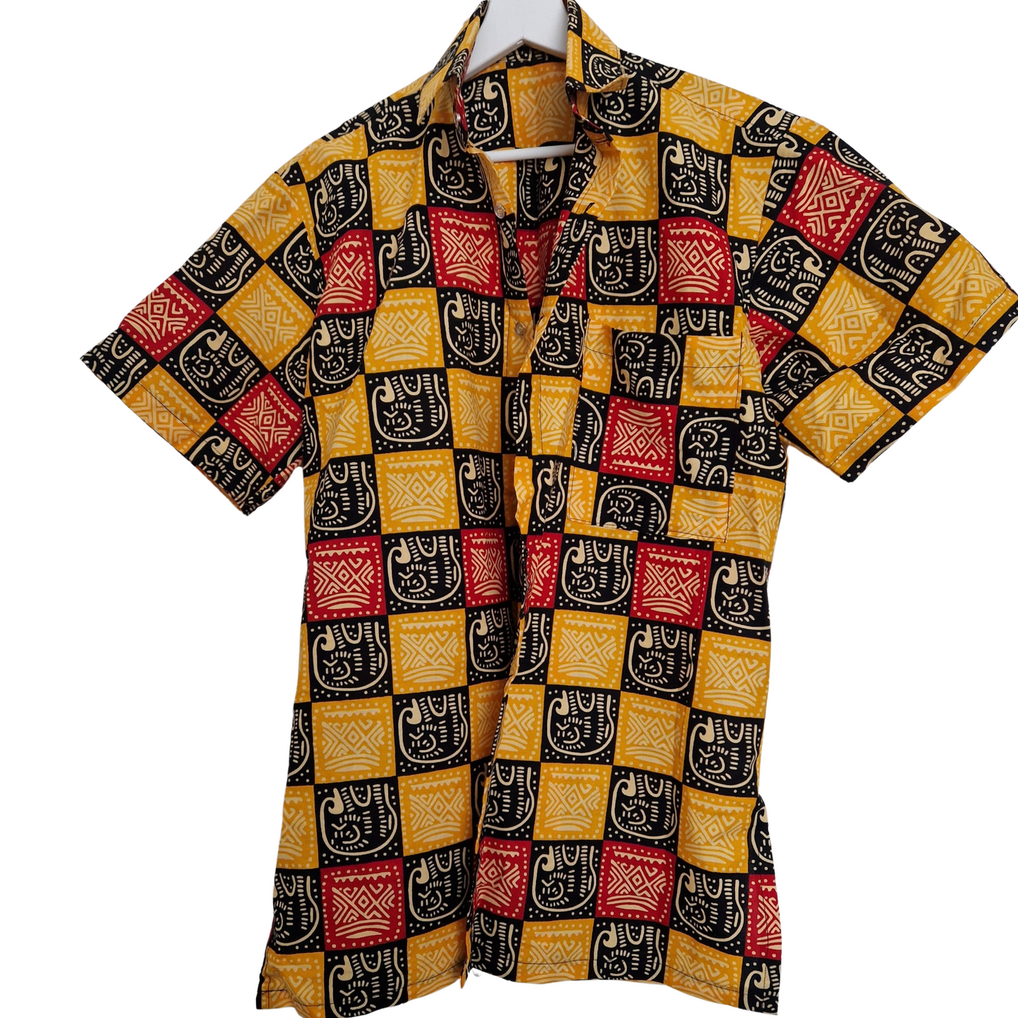 Ndovu njano unisex shirt