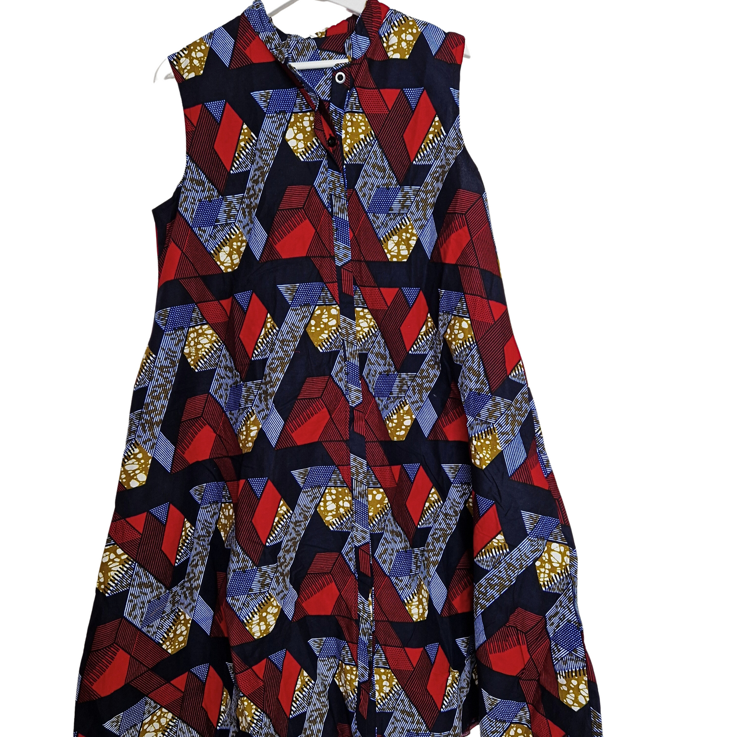 Moto sleeveless dress