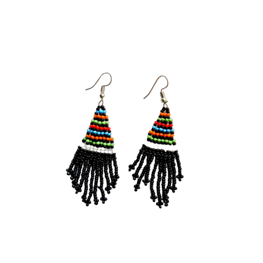 Black Chandelier earrings