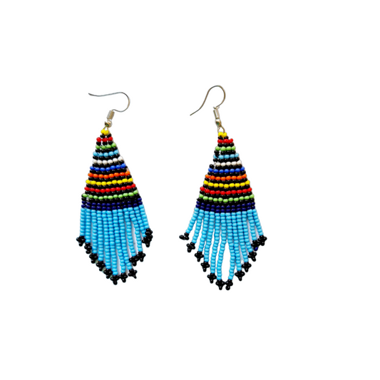 Sky Blue Chandelier earrings