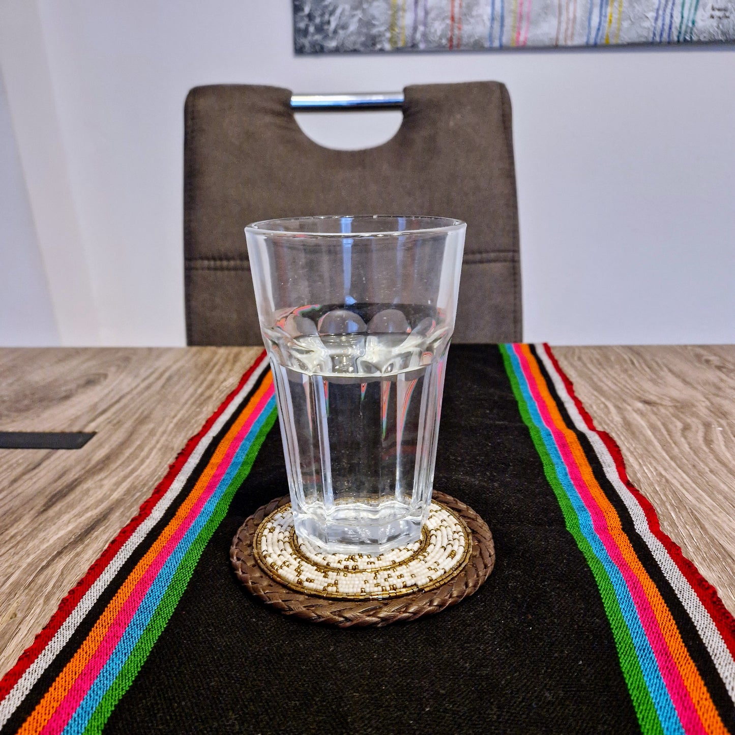 Beaded table mats