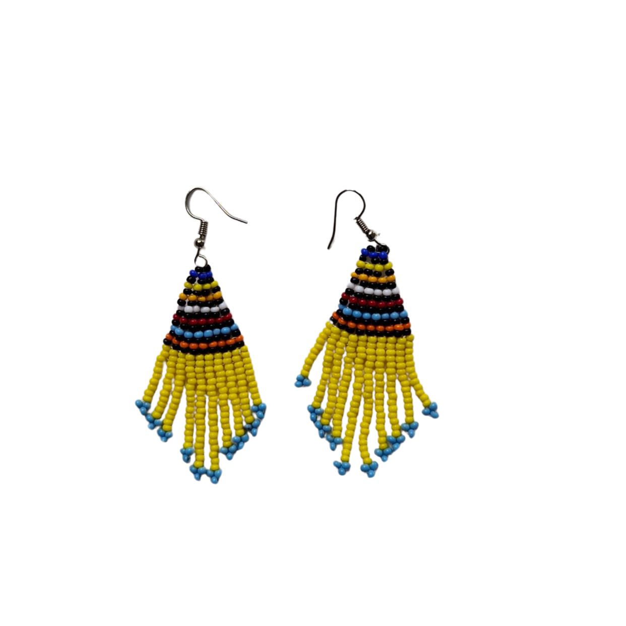 Yellow Chandelier earrings