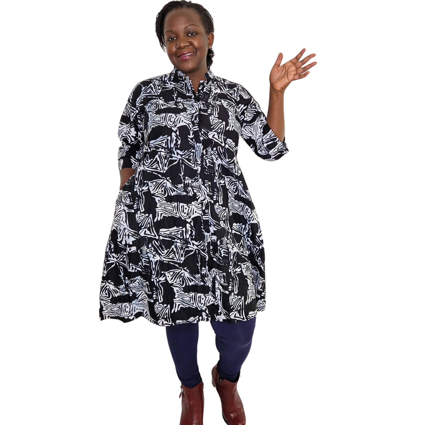 Greyscale dress