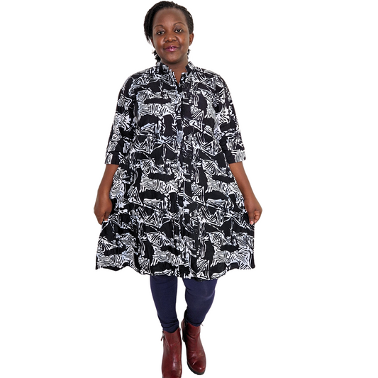 Greyscale dress