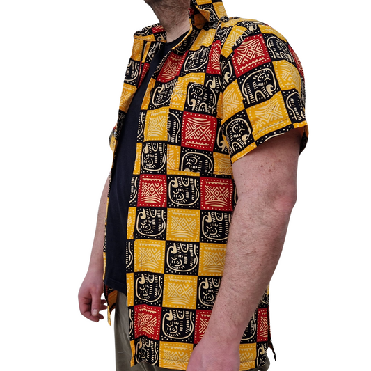 Ndovu njano unisex shirt