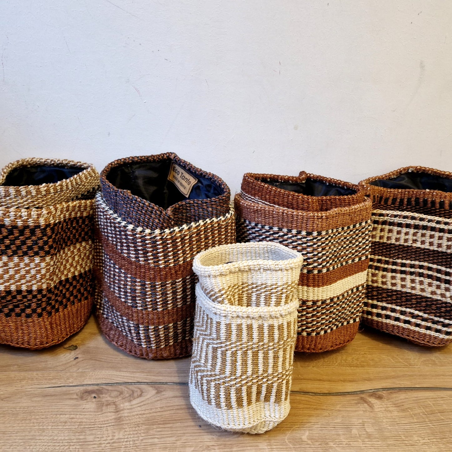 Medium sized sisal baskets