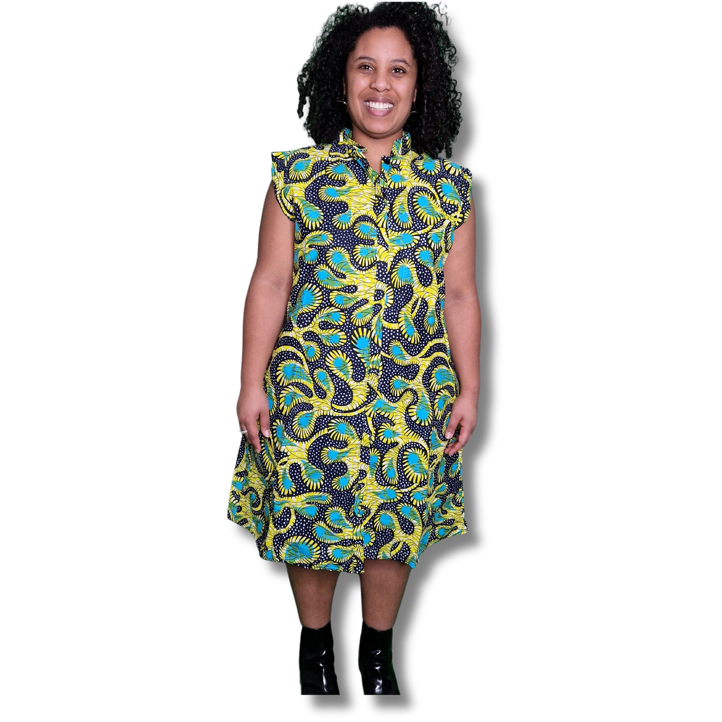 Caribbean sleeveless dress