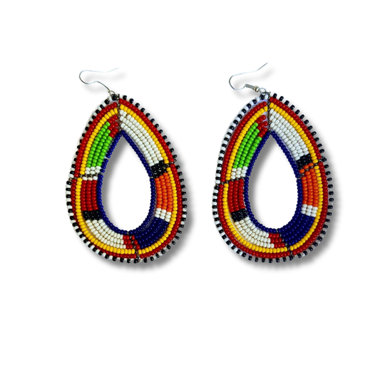 Oval earrings